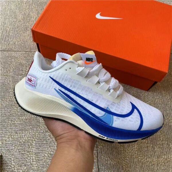 NIKE ZOOM PEGASUS 37 WHITE GAME ROYAL (Master Quality) Shoes Wala