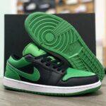 Nike Air Jordan 1 Low Black Lucky Green (Master Quality) Shoes Wala