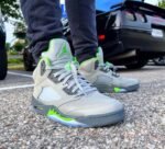 NIKE AIR JORDAN RETRO 5 GREEN BEAN* (Master quality) Shoes Wala