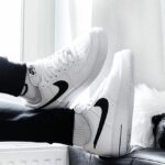 Nike Airforce 1 Black Swoosh (Master Quality) Shoes Wala