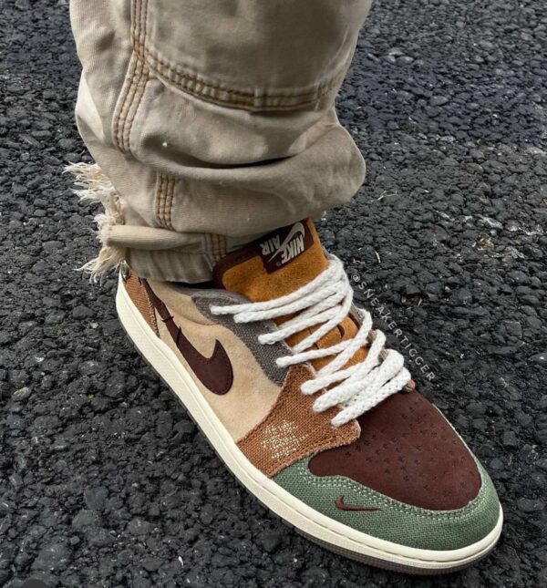 Zion Williomson x Air Jordan 1 Low with OG Box (Master Quality) Shoes Wala