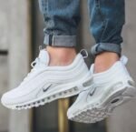 Nike Airmax 97 triple white (Master Quality) Shoes Wala