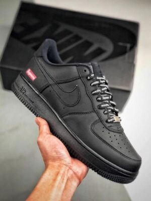 Nike Airforce 1 Low Supreme Black (Master Quality) Shoes Wala