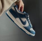 Nike Dunk Low Sashiko Industrial Blue(Master Quality) Shoes Wala