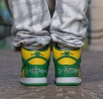 Nike X SUPREME Sb Dunk High Brazil (Master Quality) Shoes Wala
