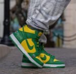 Nike X SUPREME Sb Dunk High Brazil (Master Quality) Shoes Wala