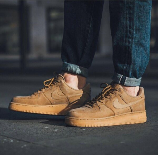 Nike Airforce 1 '07 'FLAX/WHEAT-GUM (Master Quality) Shoes Wala