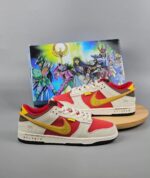 NIKE SB Dunk Low Saint Seiya Print Red (Master Quality) Shoes Wala