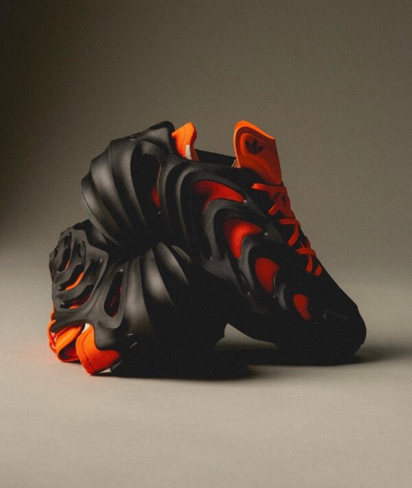 Adidas Adifom Q Black Orange (Master Quality) Shoes Wala