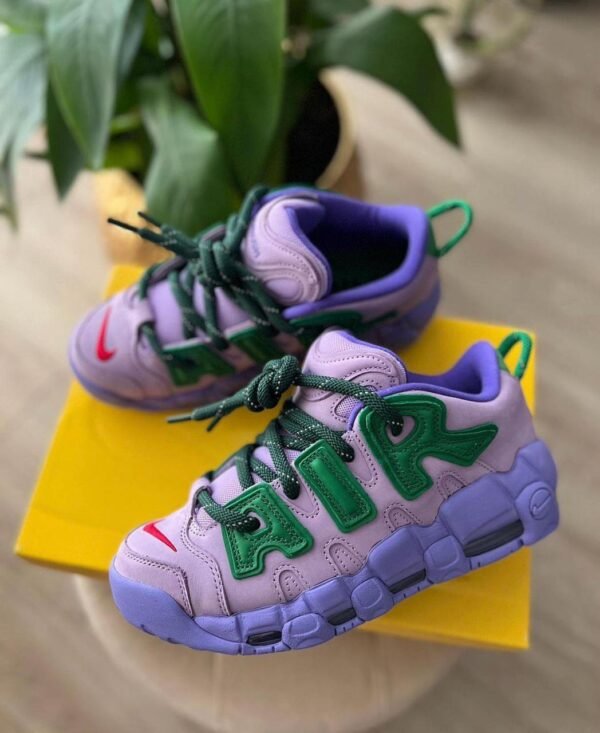 AMBUSH x Nike Air More Uptempo Low Lilac Apple Green (Master Quality) Shoes Wala