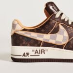 Nike Airforce 1 Off-White x Louis Vuitton Virgil Abloh brown (Master Quality) Shoes Wala