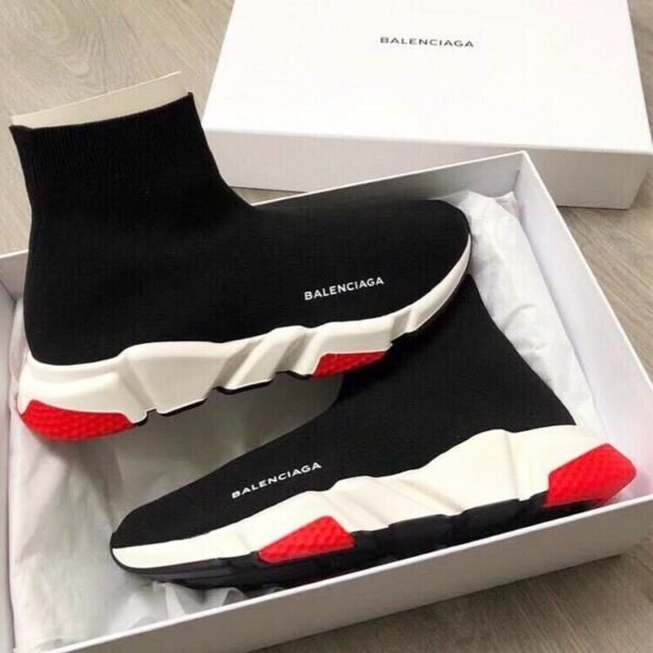 Balenciaga Speed Trainer Black red (Master Quality) Shoes Wala