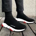 Balenciaga Speed Trainer Black red (Master Quality) Shoes Wala