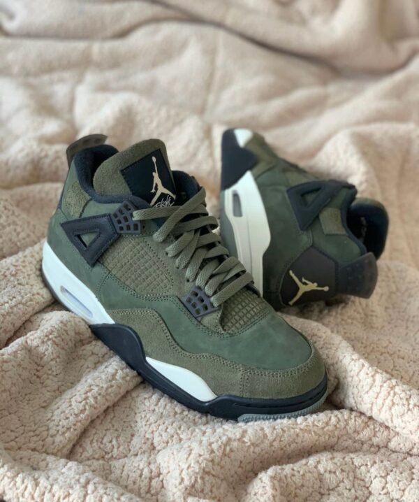 Air Jordan 4 Medium Olive (Master Quality) Shoes Wala