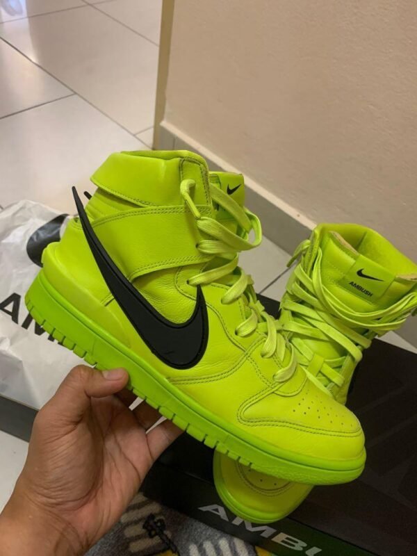 Nike Dunk High x Ambush Flash Lime (Master Quality) Shoes Wala