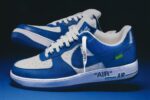 Nike Airforce LV 1 Off-White x Louis Vuitton Virgil Abloh BLUE (Master Quality) Shoes Wala