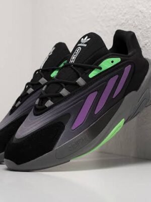 Adidas Originals Ozelia Joker Core Black Screaming Green Gray (Master Quality) Shoes Wala