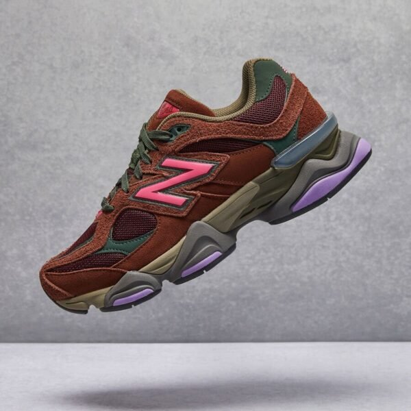 New Balance 9060 "Rick Oak Burgundy" (Master Quality) Shoes Wala
