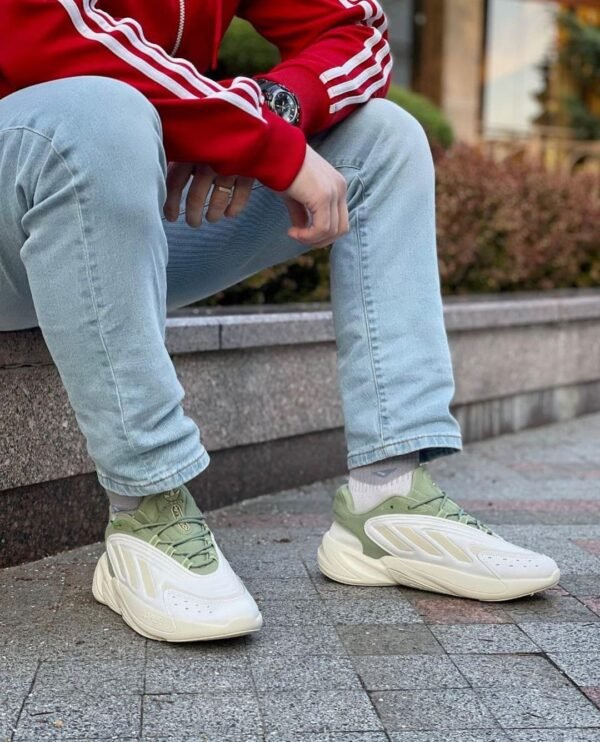Adidas Ozelia White Green (Master Quality) Shoes Wala