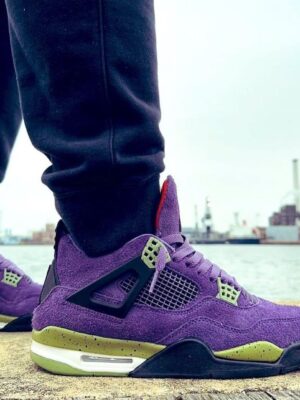Air Jordan Retro 4 Canyon Purple (Advance Quality) Shoes Wala