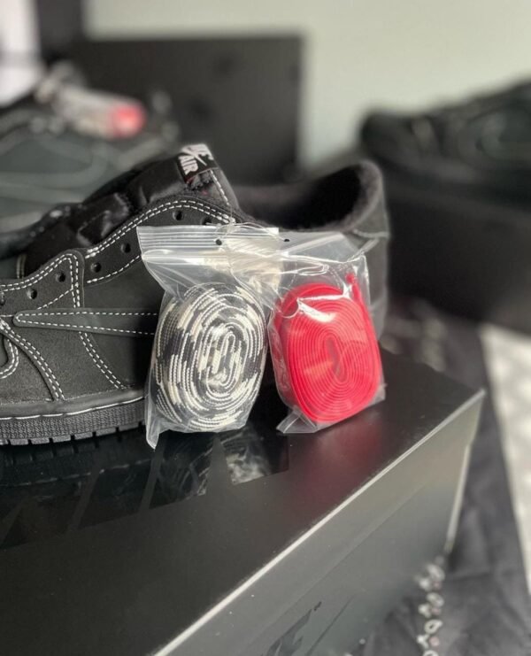 Travis Scott x AJ1 Low Black Phantom (Master Quality) Shoes Wala