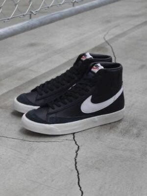 Nike Blazer Mid 77 Vintage Black White (Master Quality) Shoes Wala