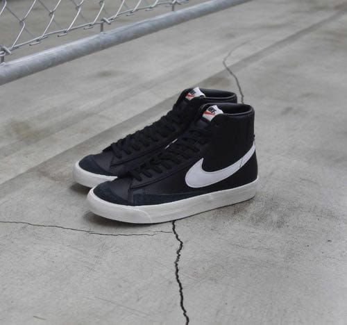 Nike Blazer Mid 77 Vintage Black White (Master Quality) Shoes Wala