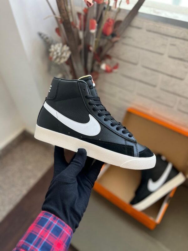 Nike Blazer Mid 77 Vintage Black White (Master Quality) Shoes Wala