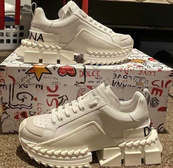 Dolce Gabbana Debuts Bold New Super King Sneaker White (Master Quality) Shoes Wala