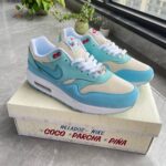 Nike air max 1 puerto rico blue gale ( Master quality) Shoes Wala