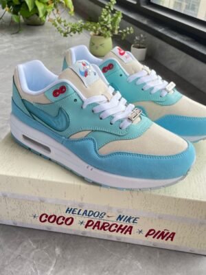Nike air max 1 puerto rico blue gale ( Master quality) Shoes Wala