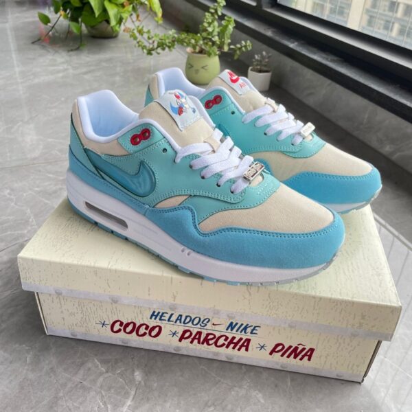Nike air max 1 puerto rico blue gale ( Master quality) Shoes Wala