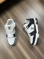 Louis vuitton trainer black - denim ( Master Quality ) Shoes Wala