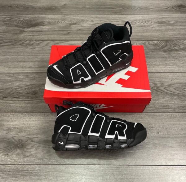 Nike air more uptempo black ( Master quality ) Shoes Wala