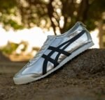 Onitsuka Tiger Mexico 66 Silver Black (Master quality) Shoes Wala