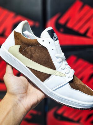Nike Air Jordan 1 X Travis Scott Canary(Good Quality) Shoes Wala