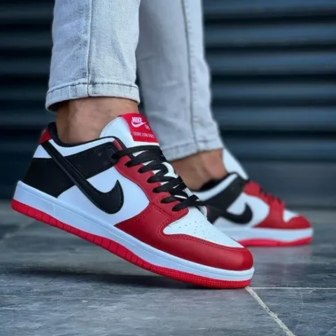 Air Jordan Dunk Low Red(Good Quality) Shoes Wala