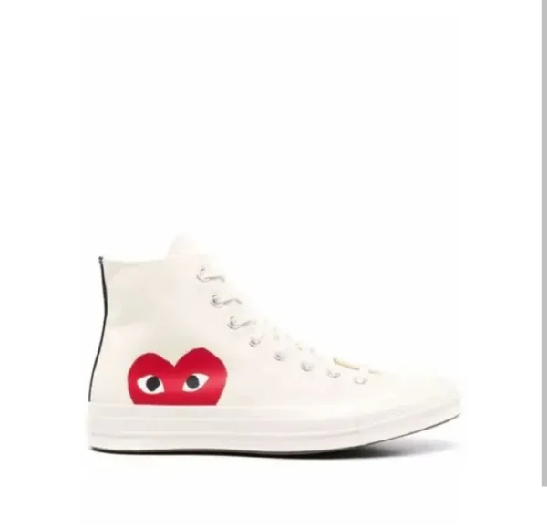 Converse Hidden Heart White(Master Quality) Shoes Wala
