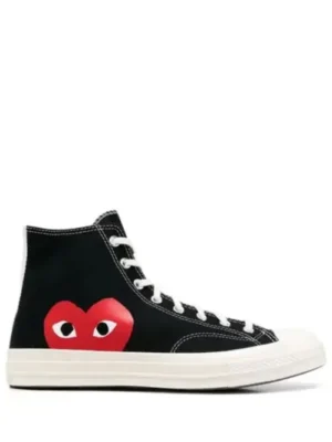 Converse Hidden Heart Black(Master Quality) Shoes Wala