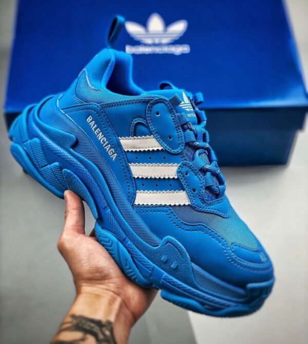 Adidas x Balanciaga Triple S blue (Master Quality) Shoes Wala