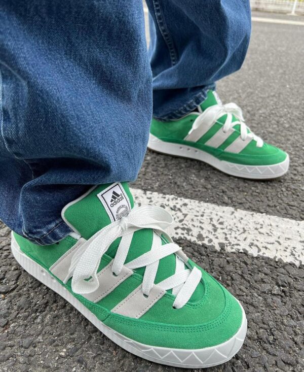 Adidas Adimatic Core Green White (Master Quality) Shoes Wala