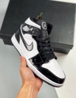 Air Jordan Retro 1 Mid Carbon Fiber (Master Quality) Shoes Wala