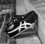 Onitsuka Tiger Slip Ons Black/White (Master Quality) Shoes Wala