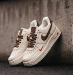 NIKE AIRFORCE 1  MINI RED SWOOSH (Master Quality) Shoes Wala