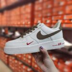 NIKE AIRFORCE 1  MINI RED SWOOSH (Master Quality) Shoes Wala