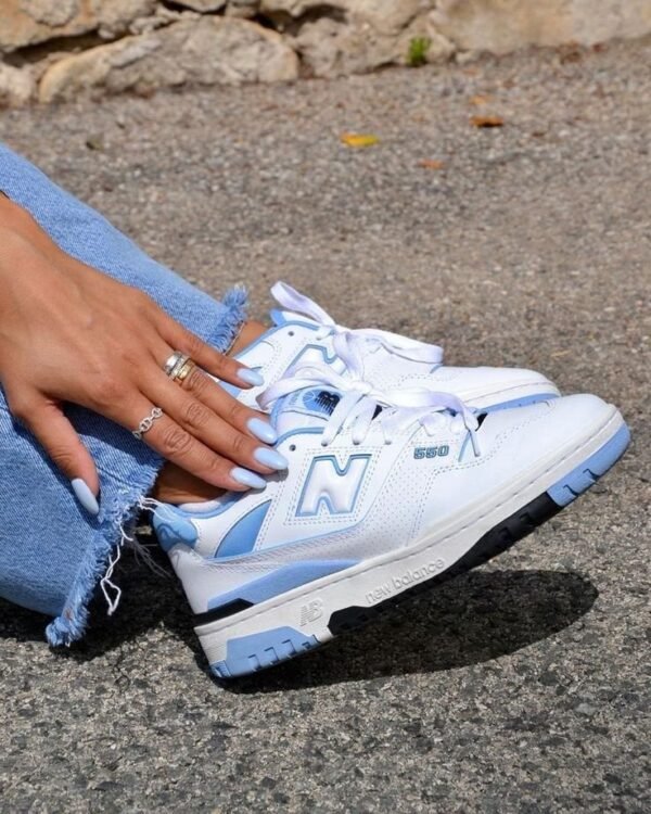 NEW BALANCE 550 WHITE BLUE UNC (Master Quality) Shoes Wala