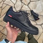 NIKE AIRFORCE 1 SUPREME BLACK (Master Quality) Shoes Wala