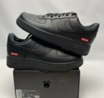 NIKE AIRFORCE 1 SUPREME BLACK (Master Quality) Shoes Wala