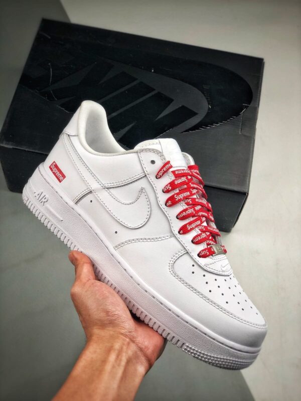 NIKE AIRFORCE 1 SUPREME 
WHITE (Master Quality) Shoes Wala