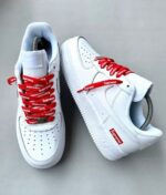 NIKE AIRFORCE 1 SUPREME 
WHITE (Master Quality) Shoes Wala
